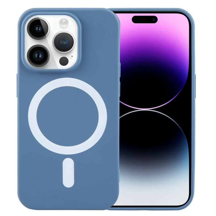 For iPhone 15 Pro Max MagSafe Liquid Silicone Phone Case(Blue) - HoMEdemic™ 