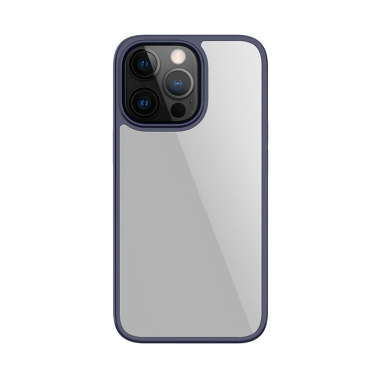 For iPhone 15 Pro Max Mutural Jiantou Series Electroplating Phone Case(Blue) - HoMEdemic™ 