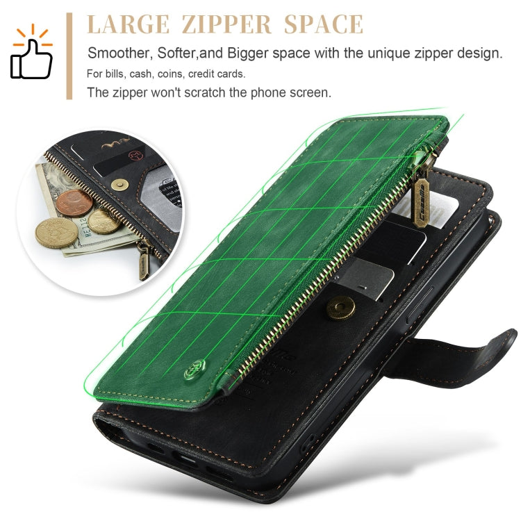 For iPhone 15 Plus CaseMe C30 Multifunctional Leather Phone Case(Black) - HoMEdemic™ 