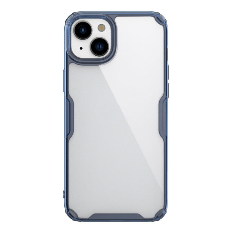 For iPhone 15 NILLKIN Ultra Clear PC + TPU Phone Case(Blue) - HoMEdemic™ 