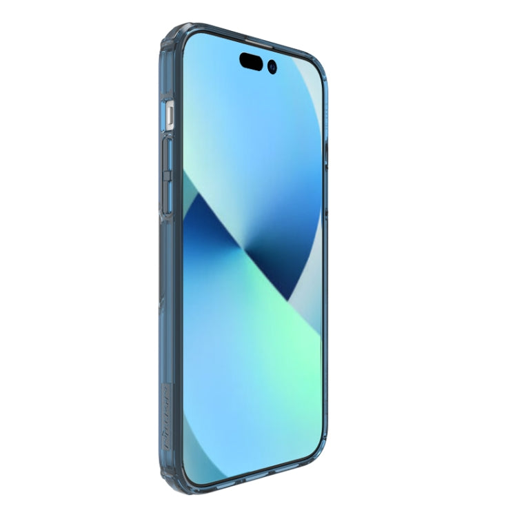For iPhone 15 NILLKIN Ultra Clear PC + TPU Phone Case(Blue) - HoMEdemic™ 