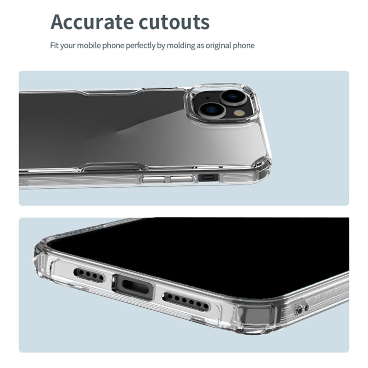 For iPhone 15 NILLKIN Ultra Clear PC + TPU Phone Case(Blue) - HoMEdemic™ 
