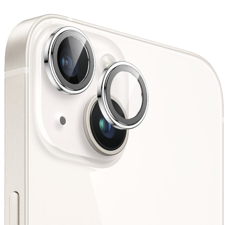 For iPhone 15 / 15 Plus MOMAX Eagle Eye Independent Full Cover Phone Lens Glass Film(Silver) - HoMEdemic™ 
