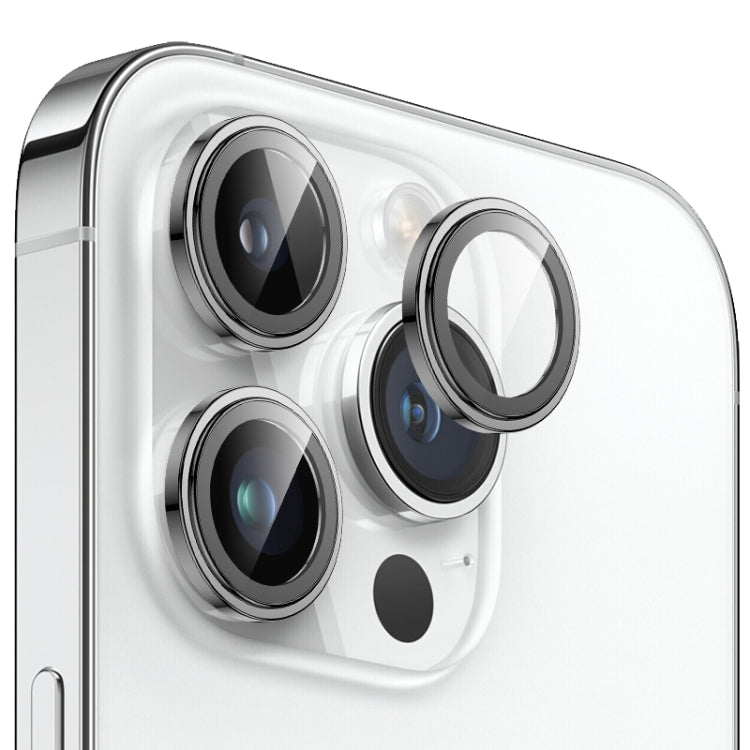 For iPhone 15 Pro / 15 Pro Max MOMAX Eagle Eye Independent Full Cover Phone Lens Glass Film(Grey) - HoMEdemic™ 