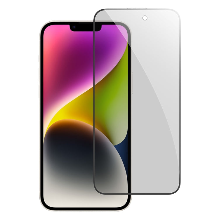For iPhone 15 Plus MOMAX 0.3mm 3D Anti-peep Tempered Glass Film(Black) - HoMEdemic™ 