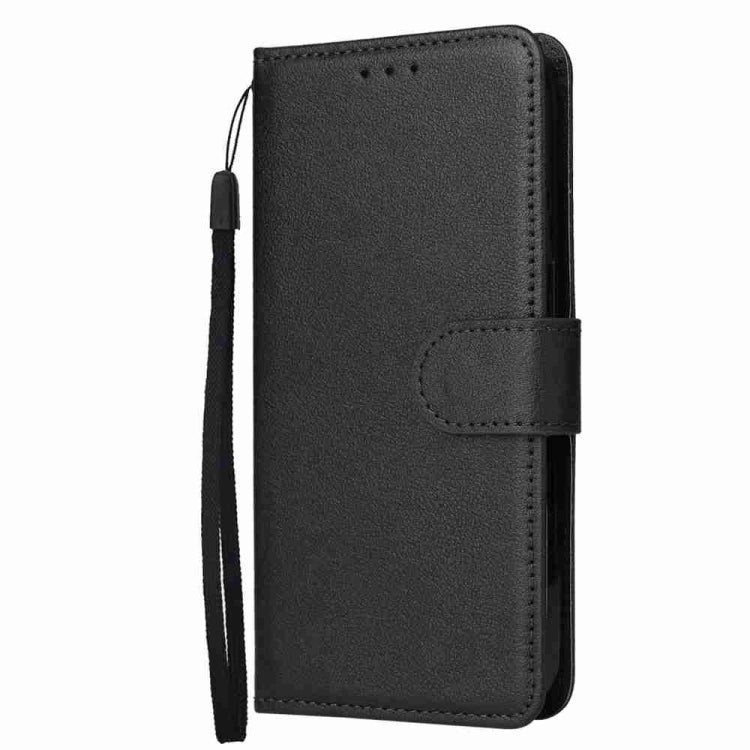 For iPhone 15 Pro Multifunctional Horizontal Flip Leather Phone Case with Three Card Slots(Black) - HoMEdemic™ 