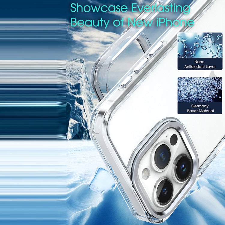 For iPhone 15 Pro Max High Translucency Acrylic Phone Case(Black) - HoMEdemic™ 