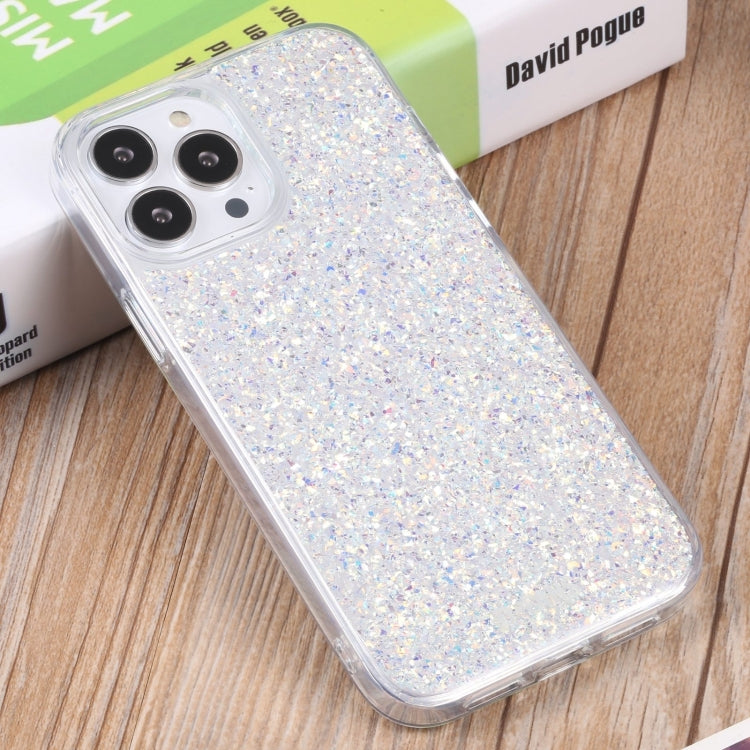 For iPhone 15 Pro Max DFANS DESIGN Starry Sky Epoxy Phone Case(Silver) - HoMEdemic™ 
