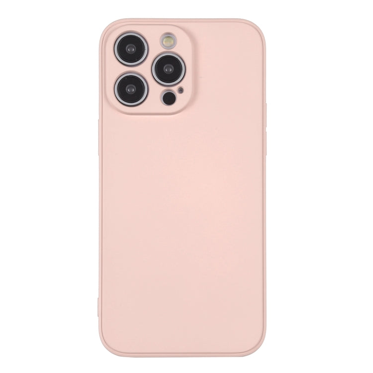 For iPhone 15 Pro Max Silicone Phone Case with Wrist Strap(Pink) - HoMEdemic™ 