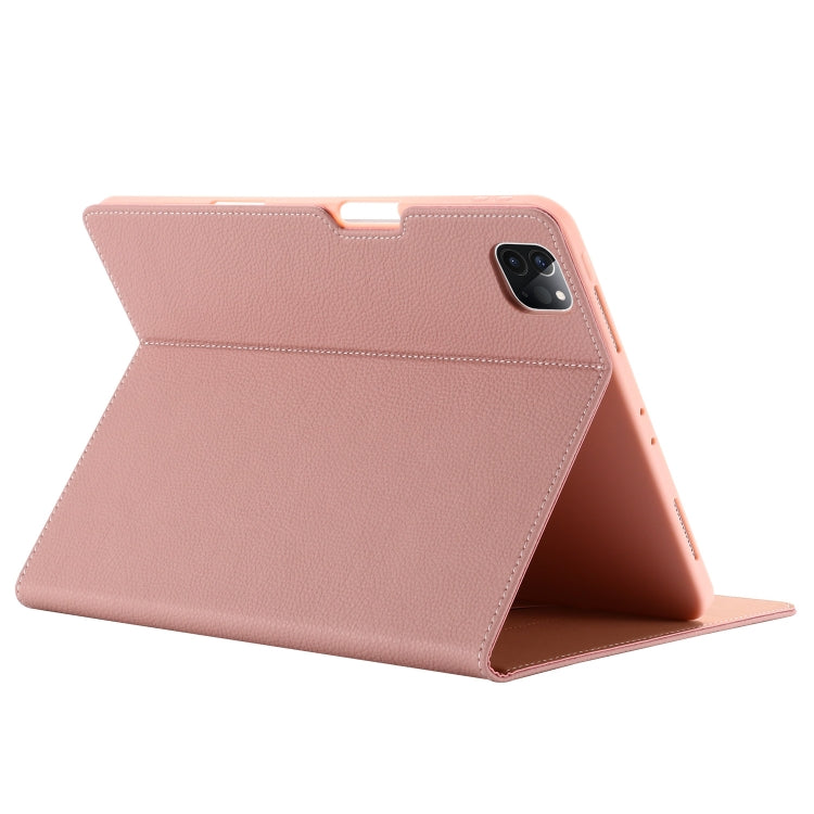 For iPad Pro 11 inch (2020) GEBEI PU+TPU Horizontal Flip Protective Tablet Case with Holder & Card Slots(Rose Gold) - HoMEdemic™ 