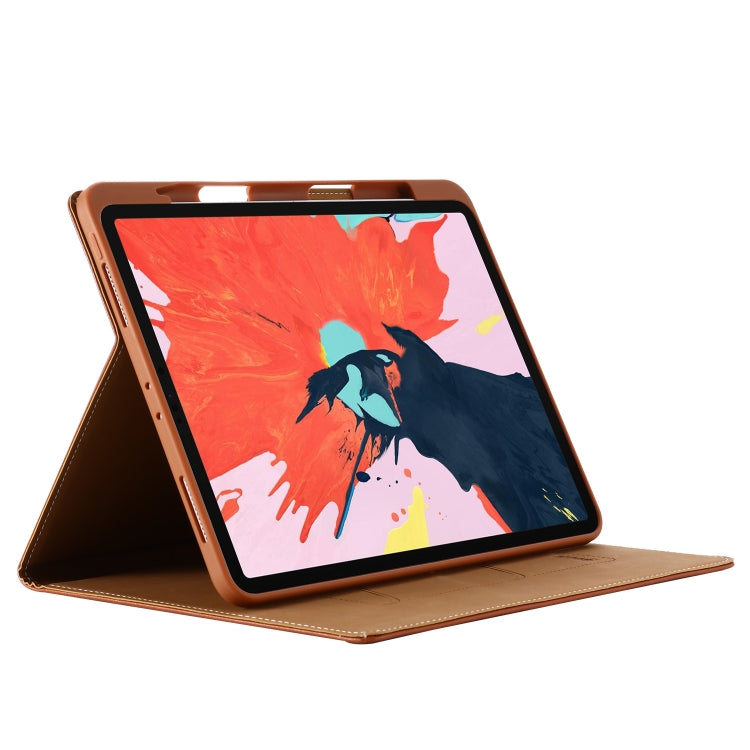 For iPad Pro 11 inch (2020) GEBEI PU+TPU Horizontal Flip Protective Tablet Case with Holder & Card Slots(Rose Gold) - HoMEdemic™ 