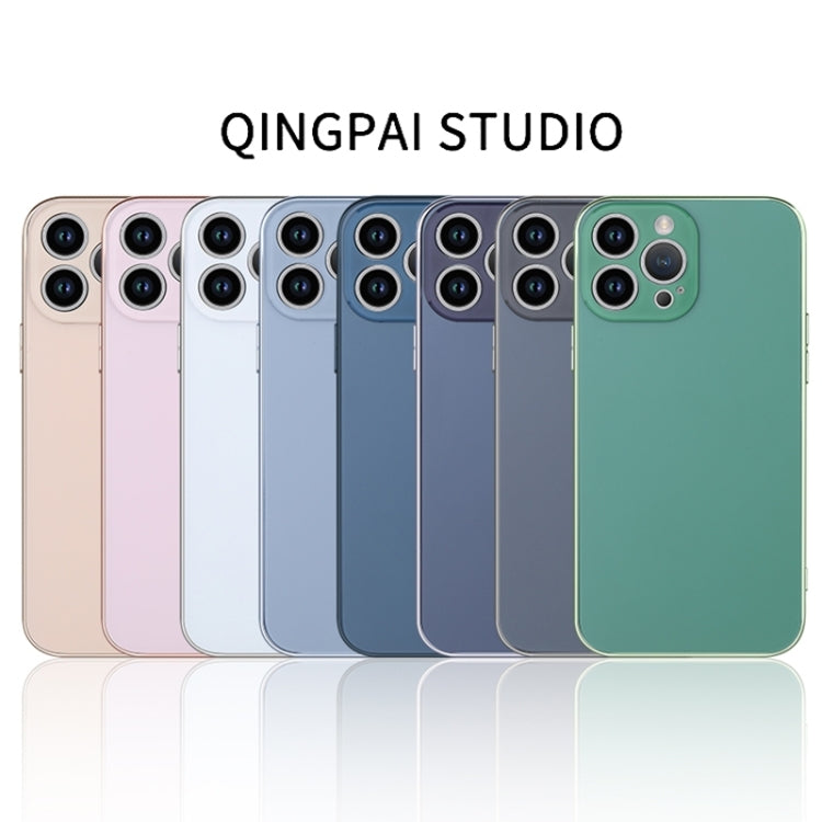 For iPhone 15 Pro Max Electroplating AG Frosted Phone Case(Grey) - HoMEdemic™ 