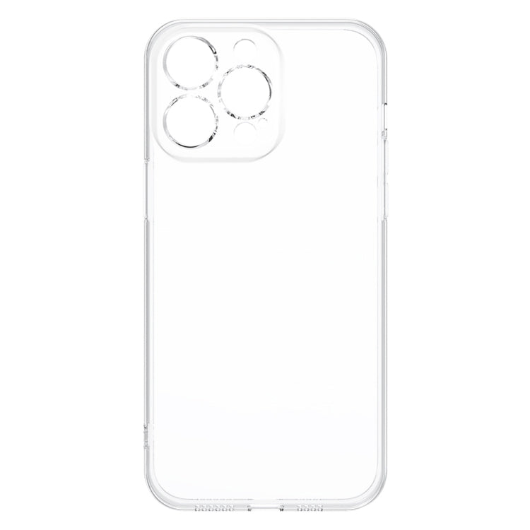 For iPhone 15 Pro TOTU PC-01 Soft Series Precision Lens Holes Phone Case(Transparent) - HoMEdemic™ 