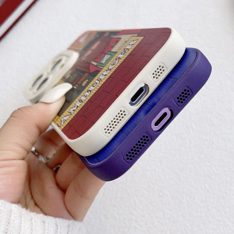 For iPhone 15 Pro Max Liquid Angel Eyes Apron Clerk TPU Phone Case(Black) - HoMEdemic™ 