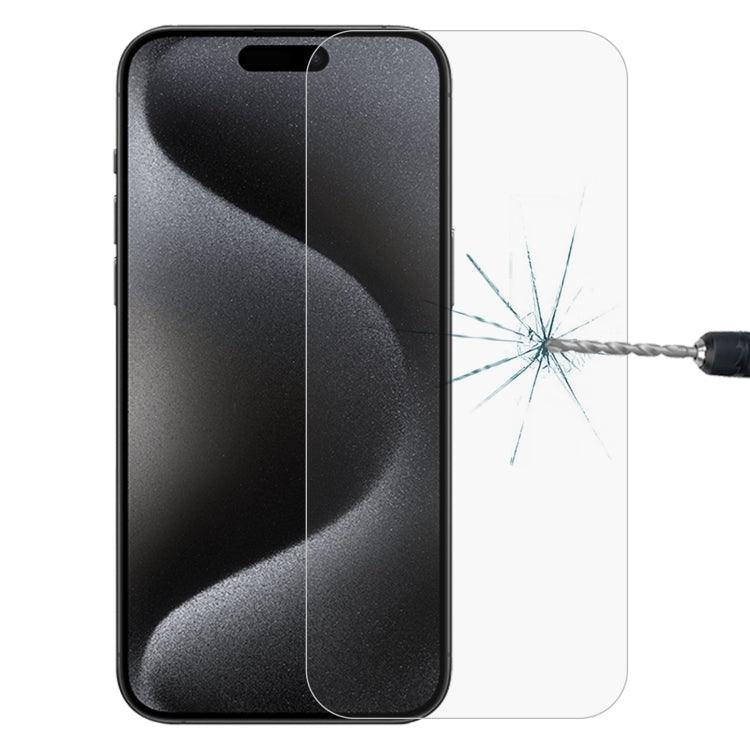 For iPhone 15 Plus / 15 Pro Max 0.26mm 9H 2.5D Tempered Glass Film - HoMEdemic™ 