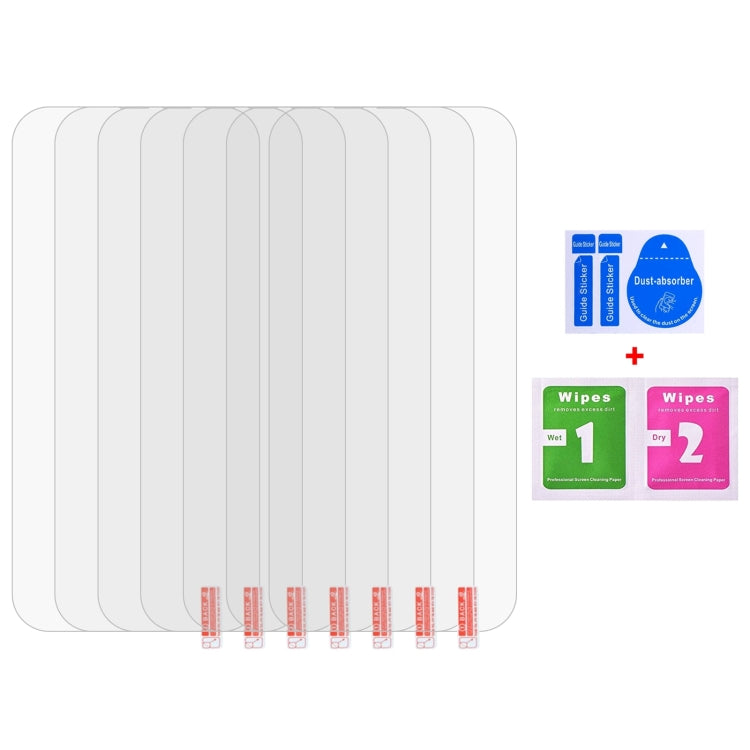 For iPhone 15 Plus / 15 Pro Max 10pcs 0.26mm 9H 2.5D Tempered Glass Film - HoMEdemic™ 