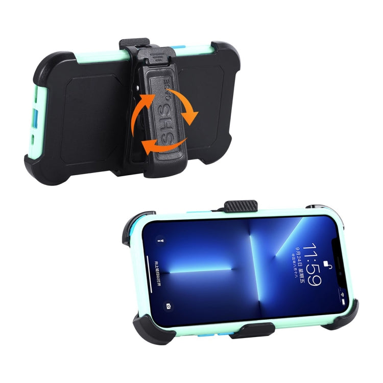 For iPhone 15 Pro 3 in 1 PC + TPU Sliding Sleeve Phone Case(Black) - HoMEdemic™ 