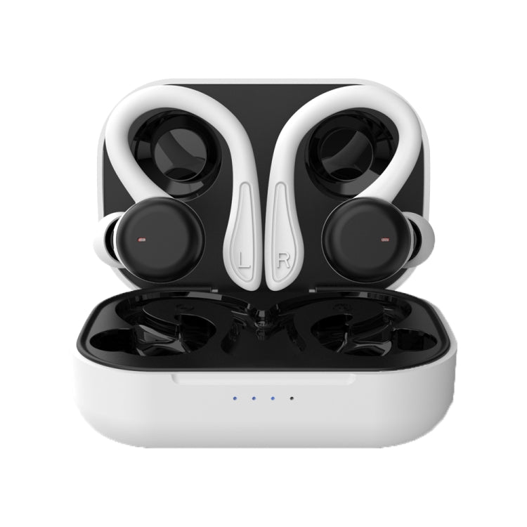 T&G T40 TWS IPX6 Waterproof Hanging Ear Wireless Bluetooth Earphones with Charging Box(White) - HoMEdemic™ 
