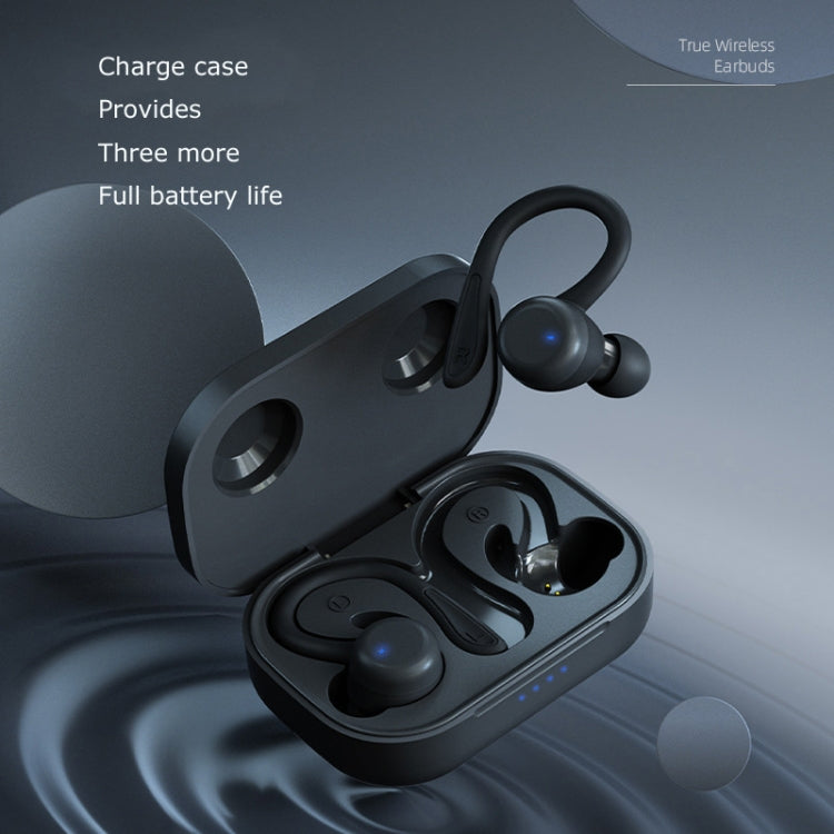 T&G T40 TWS IPX6 Waterproof Hanging Ear Wireless Bluetooth Earphones with Charging Box(Pink) - HoMEdemic™ 