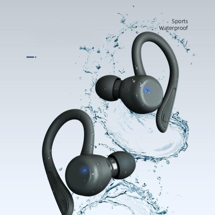 T&G T40 TWS IPX6 Waterproof Hanging Ear Wireless Bluetooth Earphones with Charging Box(White) - HoMEdemic™ 