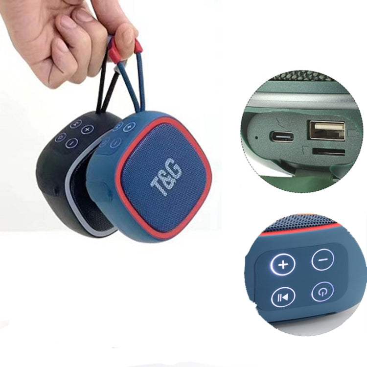 T&G TG659 Outdoor Portable TWS Mini Bluetooth Speaker(Red) - HoMEdemic™ 