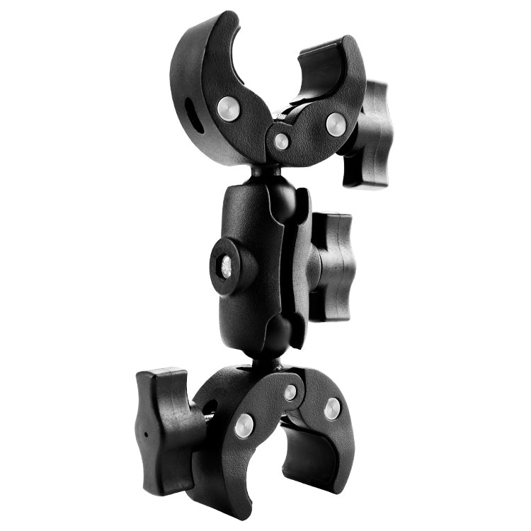 Motorcycle Dual-heads Crabs Clamps Handlebar Fixed Mount, Length:18cm - HoMEdemic™ 