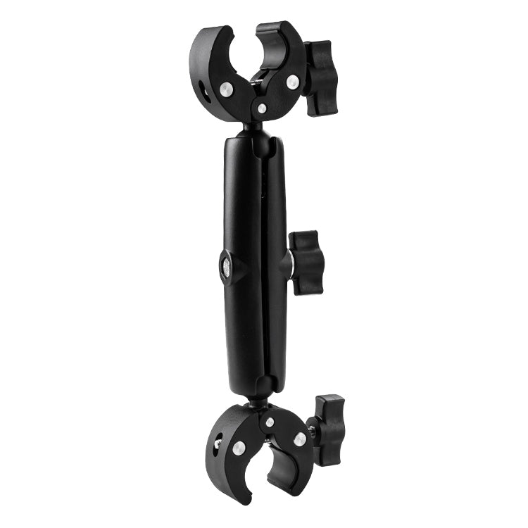 Motorcycle Dual-heads Crabs Clamps Handlebar Fixed Mount, Length:28cm - HoMEdemic™ 