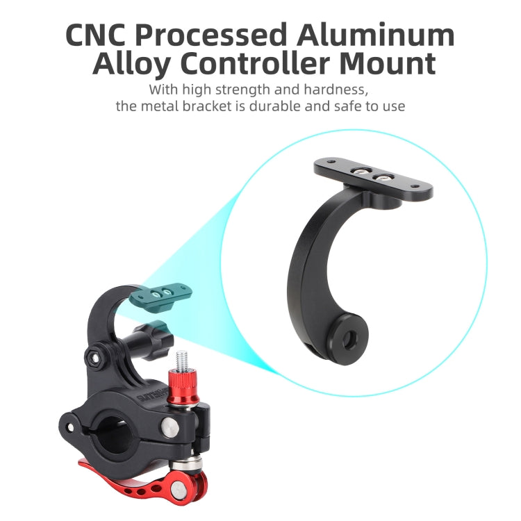 For DJI Air 3 / RC 2 Sunnylife ZJ669 Remote Control Riding Bracket(Black) - HoMEdemic™ 