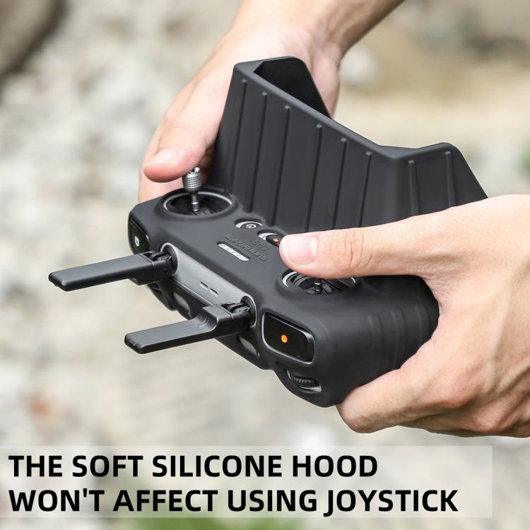 For DJI RC 2 Sunnylife Remote Control Shockproof Anti-scratch Silicone Case with Hood(Grey) - HoMEdemic™ 