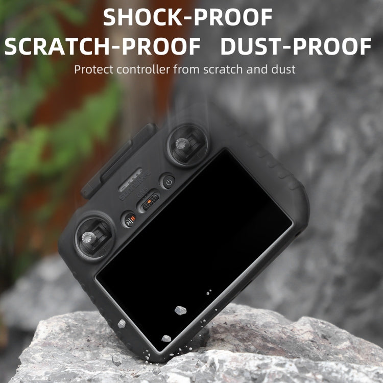 For DJI RC 2 Sunnylife Remote Control Shockproof Anti-scratch Silicone Case(Black) - HoMEdemic™ 
