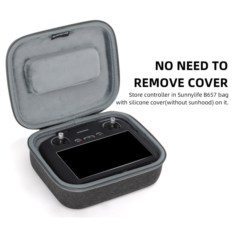 For DJI RC 2 Sunnylife Remote Control Shockproof Anti-scratch Silicone Case(Black) - HoMEdemic™ 