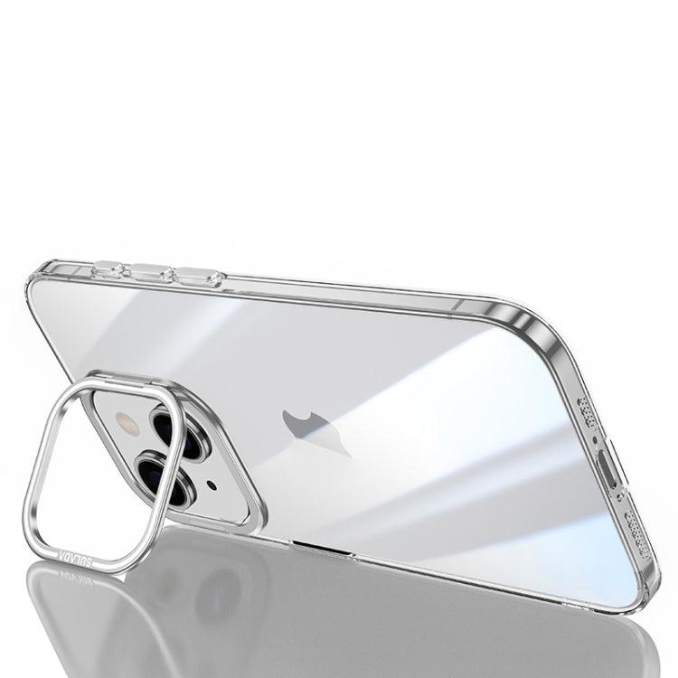 For iPhone 15 SULADA PC + Aluminum Alloy Lens Holder Phone Case(Silver) - HoMEdemic™ 