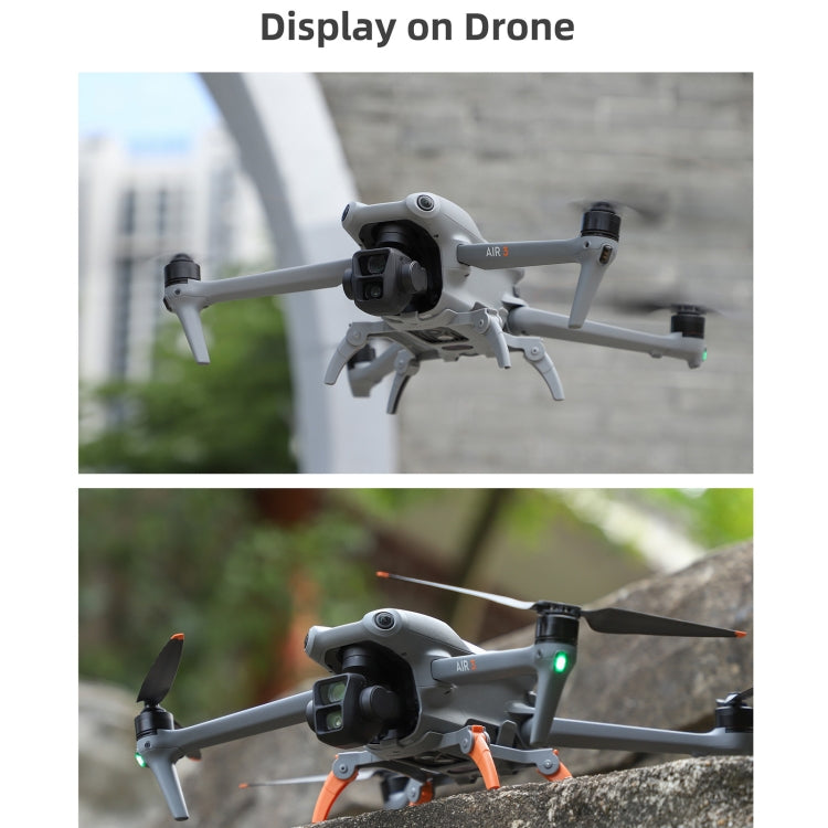 For DJI Air 3 Sunnylife LG664 Foldable Spider Landing Gear(Orange) - HoMEdemic™ 