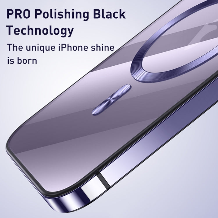 For iPhone 15 Pro Aromatherapy MagSafe Magnetic Phone Case(Dark Purple) - HoMEdemic™ 