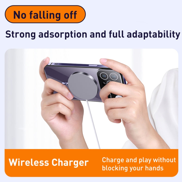 For iPhone 15 Pro Aromatherapy MagSafe Magnetic Phone Case(Dark Purple) - HoMEdemic™ 