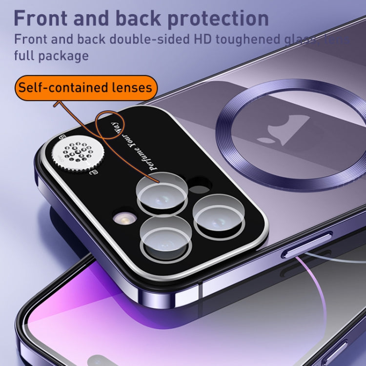 For iPhone 15 Pro Aromatherapy MagSafe Magnetic Phone Case(Black) - HoMEdemic™ 