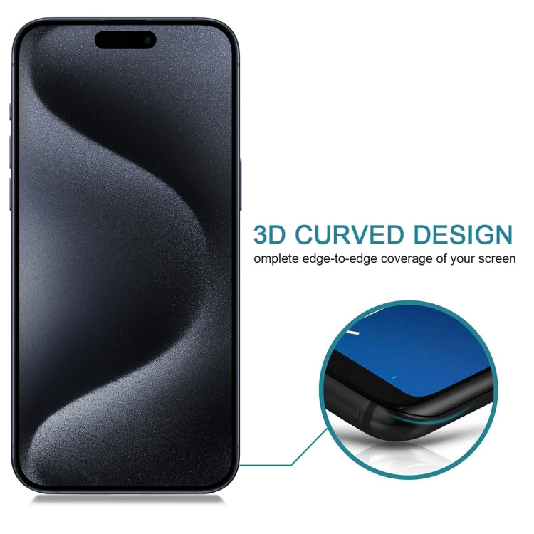 For iPhone 15 Pro Max / 15 Plus High Transparency Full Cover Anti-spy Tempered Glass Film - HoMEdemic™ 