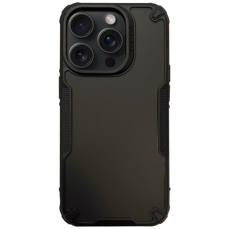 For iPhone 15 Pro Anti-slip Edge Fog Feel Phone Case(Black) - HoMEdemic™ 
