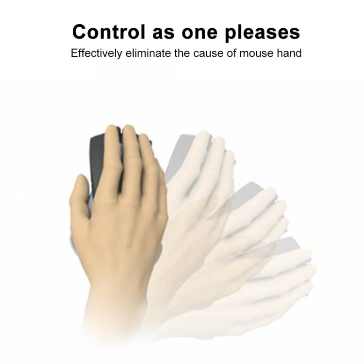 Silicone Wrist Support Mouse Pad Mobile Palm Rest Office Hand Rest, Spec:Black Left Hand - HoMEdemic™ 