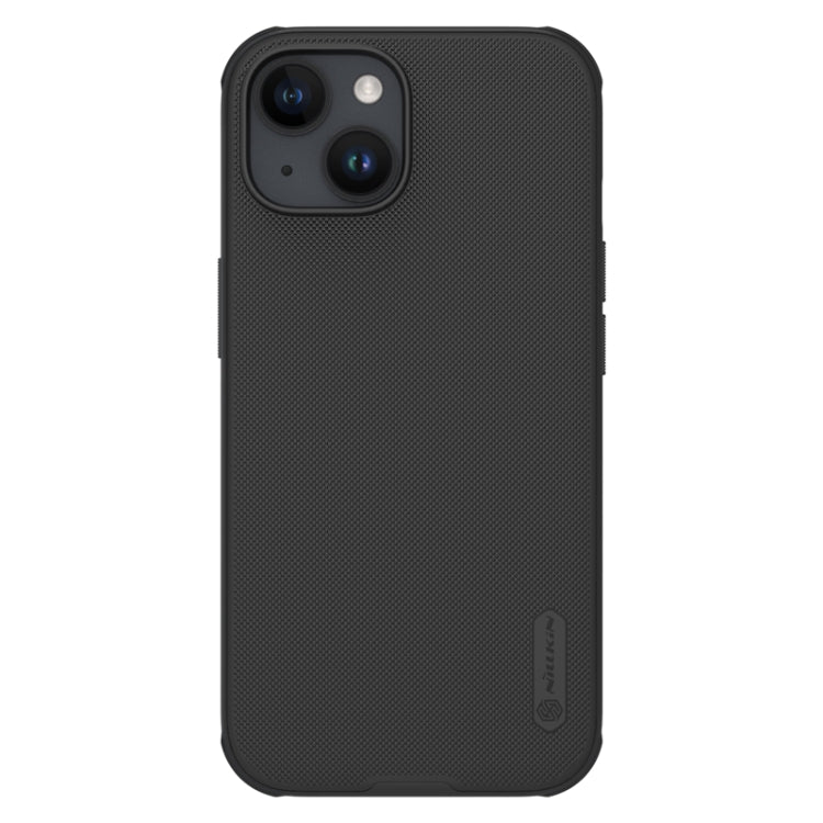For iPhone 15 NILLKIN Frosted Shield Pro Magnetic Magsafe Phone Case(Black) - HoMEdemic™ 