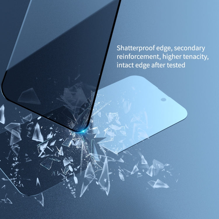 For iPhone 15 NILLKIN Guardian Full Coverage Privacy Tempered Glass Film - HoMEdemic™ 