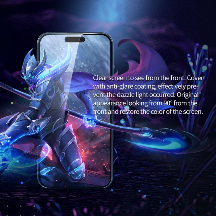 For iPhone 15 NILLKIN Guardian Full Coverage Privacy Tempered Glass Film - HoMEdemic™ 