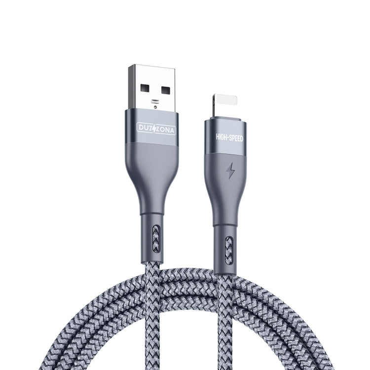 DUZZONA A7 2.4A USB to 8 Pin Charging Data Cable, Length:2m - HoMEdemic™ 