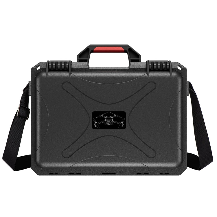 For DJI Mini 4 Pro STARTRC Drone Kit Waterproof ABS Suitcase Storage Box(Black Red) - HoMEdemic™ 