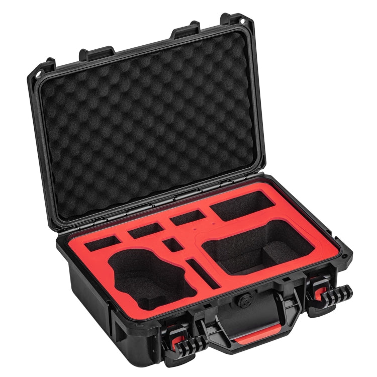 For DJI Mini 4 Pro STARTRC Drone Kit Waterproof ABS Suitcase Storage Box(Black Red) - HoMEdemic™ 