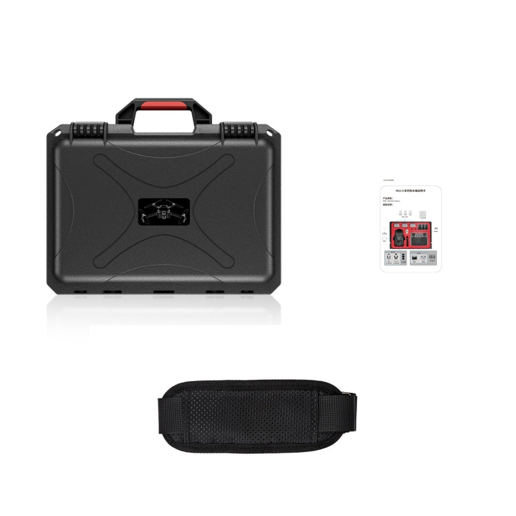 For DJI Mini 4 Pro STARTRC Drone Kit Waterproof ABS Suitcase Storage Box(Black Red) - HoMEdemic™ 