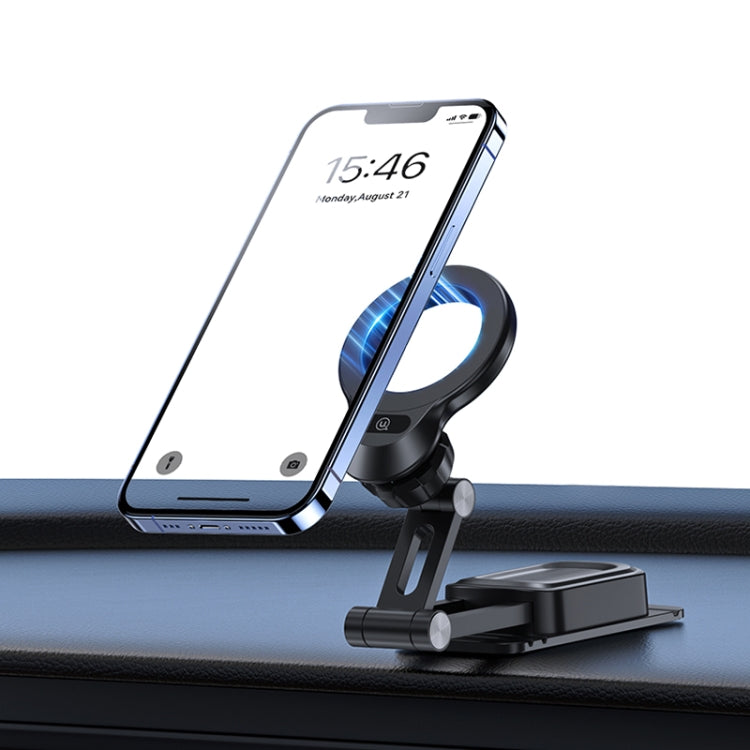 USAMS US-ZJ076 Magnetic Car Center Console Phone Holder(Black) - HoMEdemic™ 