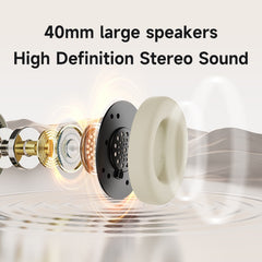 Zealot B38 Over-Ear Noise Reduction Bluetooth Earphone(White) - HoMEdemic™ 