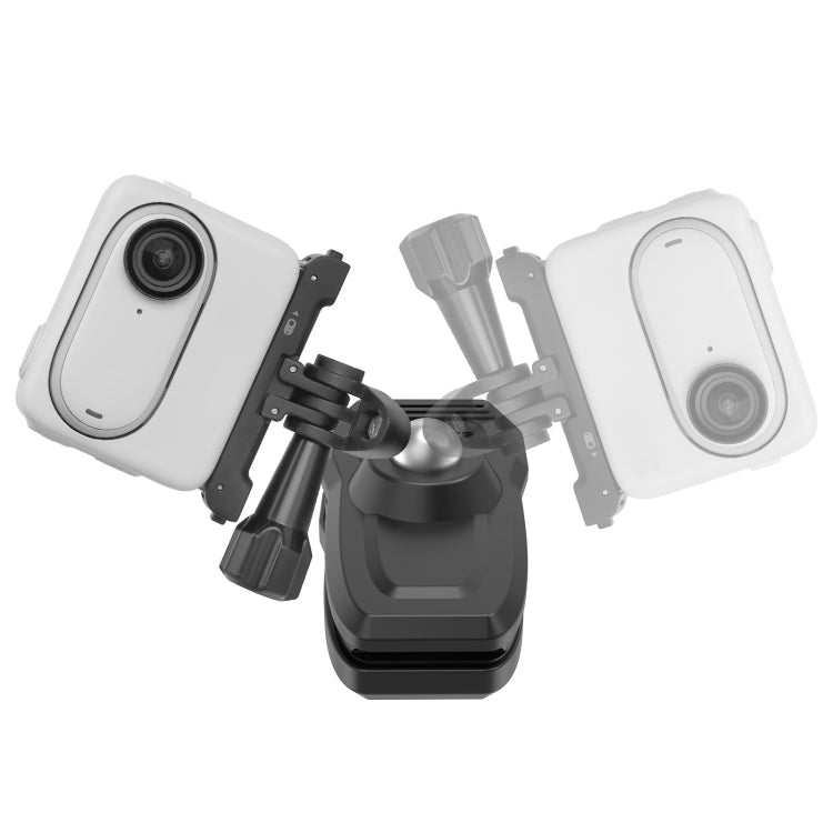 Sunnylife 360 Degree Rotation Swivel Backpack Clip Magnetic Suction Action Camera Mount(Black) - HoMEdemic™ 