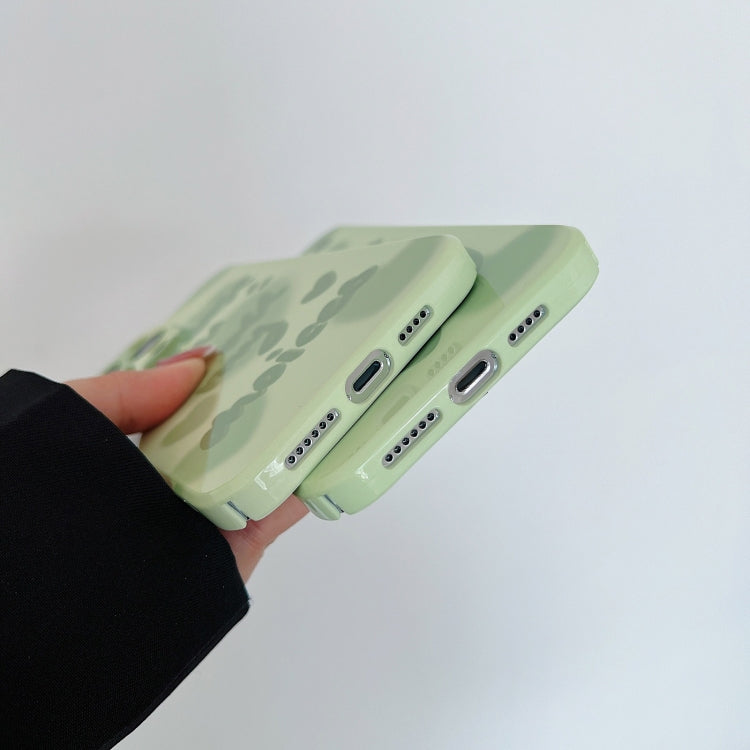 For iPhone 15 Pro PC Phone Case(Green Text) - HoMEdemic™ 